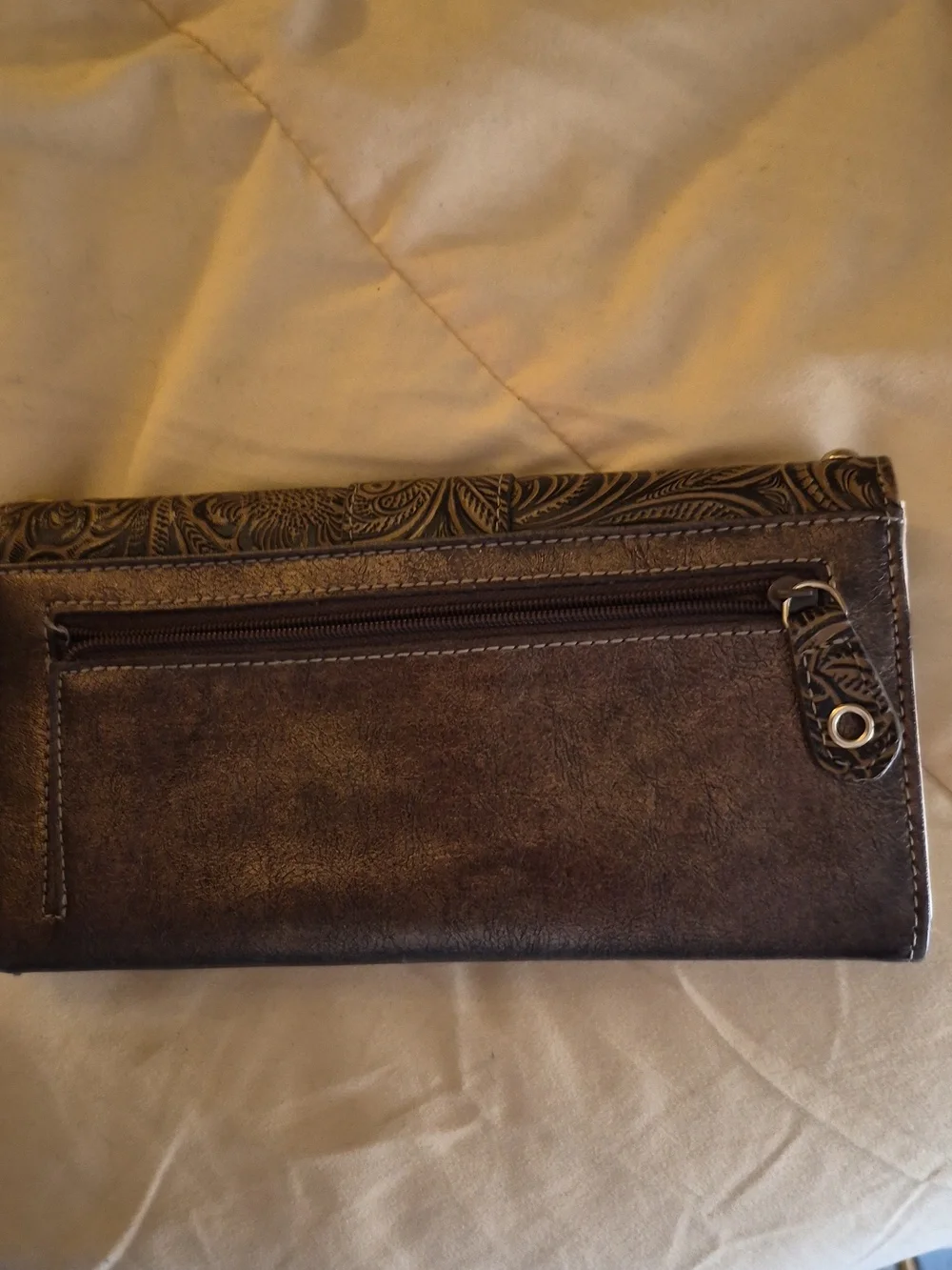 Western Rhinestone Bling Belt Buckle Wallet